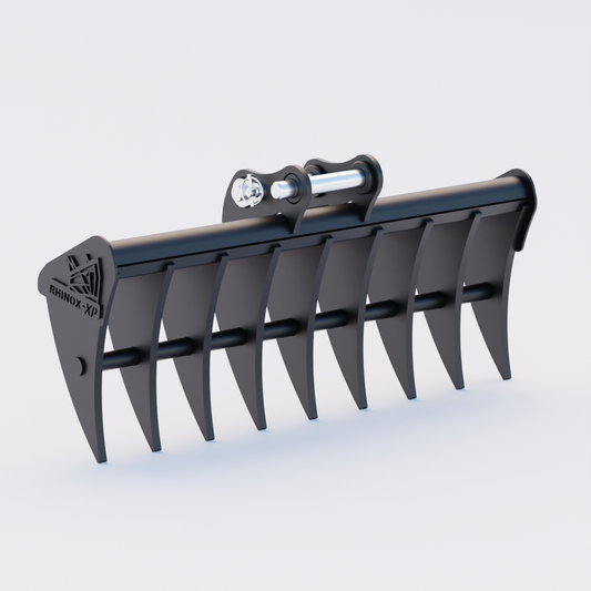 Komatsu PC12R-8 Land Rake 36" / 900mm Front