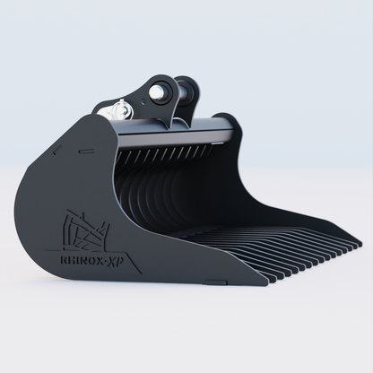 Komatsu PC12R-8 Rake Riddle Bucket - 36" / 900mm Side