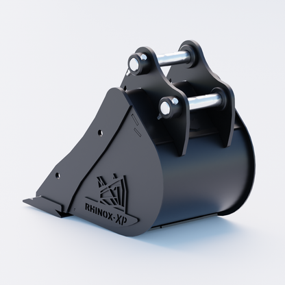 1QM Digging Bucket - 12" / 300mm - Bladed Bucket Back