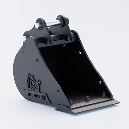 1QM Digging Bucket - 12" / 300mm - Bladed Bucket Front