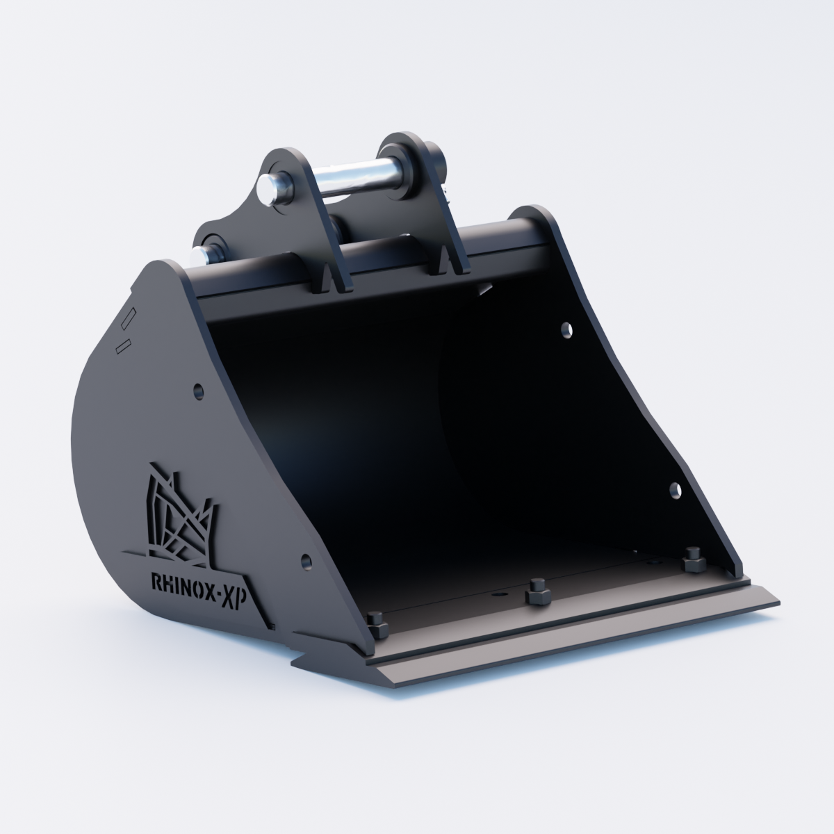 1QM Digging Bucket - 18" / 450mm - Bladed Bucket Front