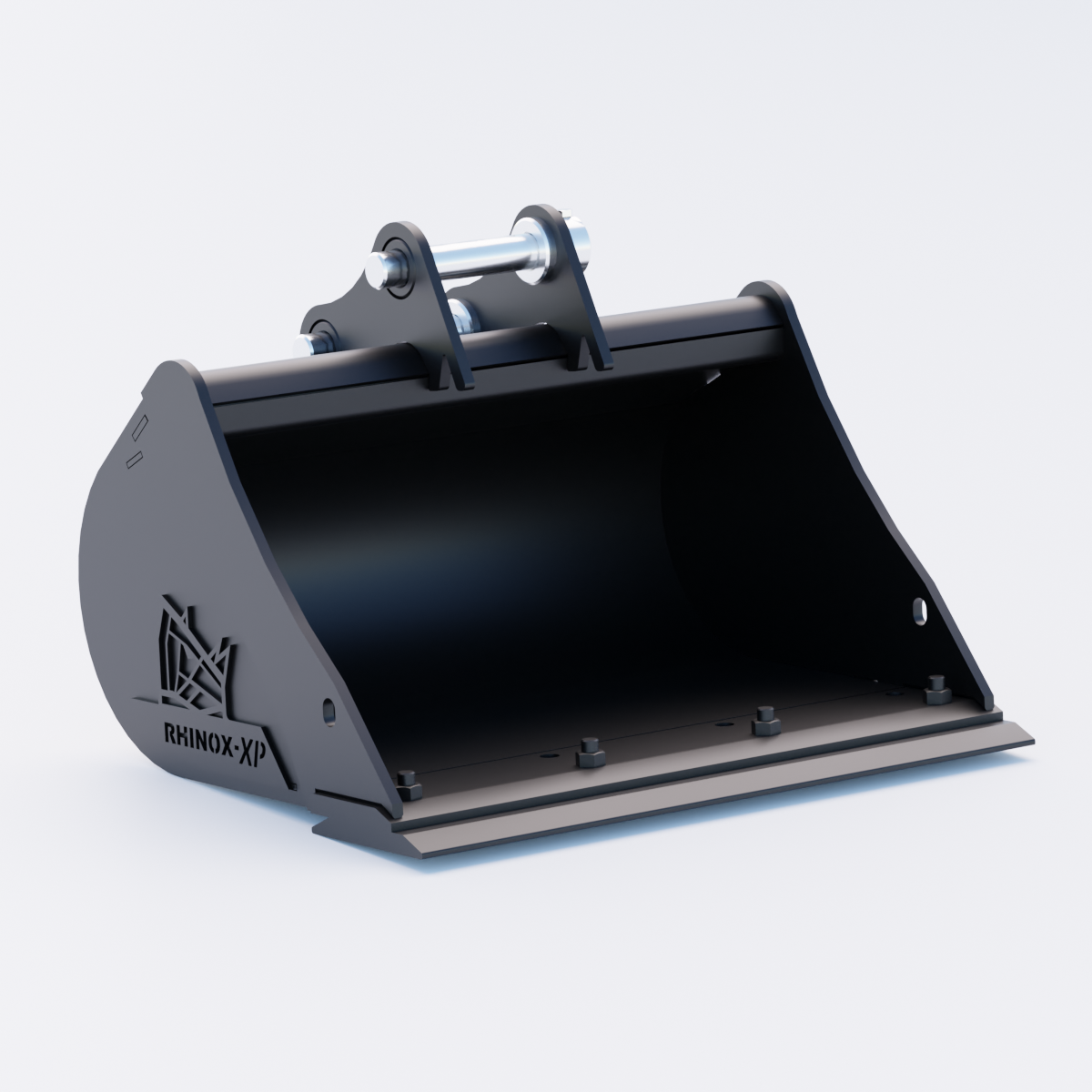1QM Digging Bucket - 24" / 600mm - Bladed Bucket Front