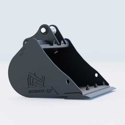 1QM Digging Bucket - 24" / 600mm - Bladed Bucket Side