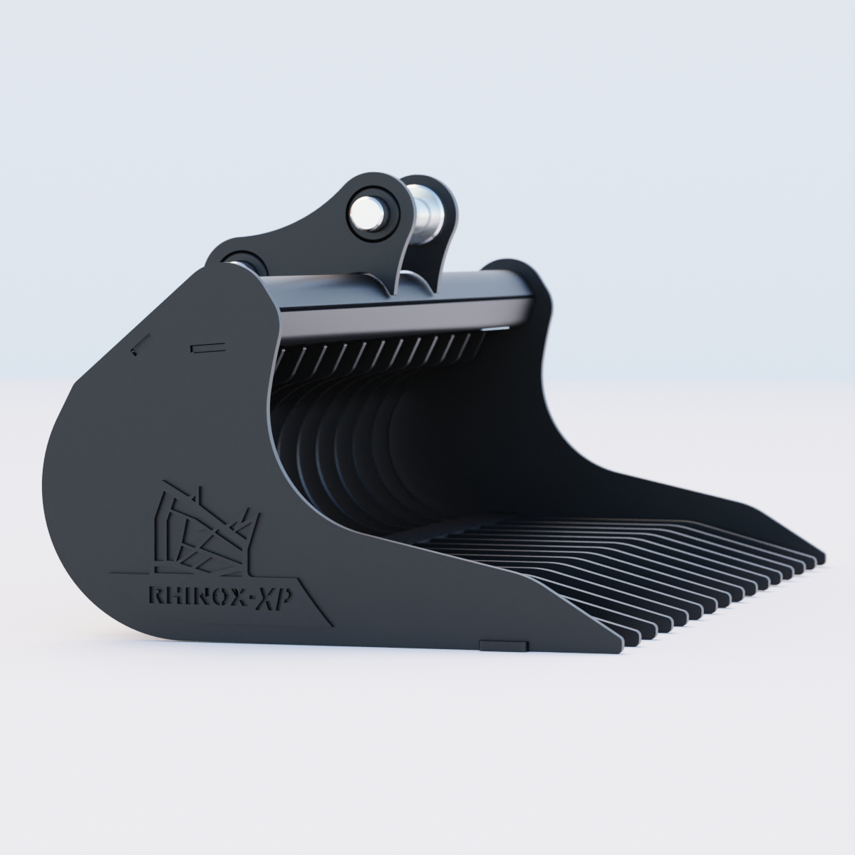1QM Rake Riddle Bucket - 36" / 900mm Side