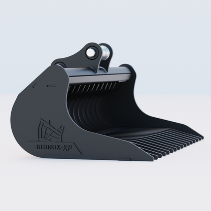 1QM Rake Riddle Bucket - 36" / 900mm Side