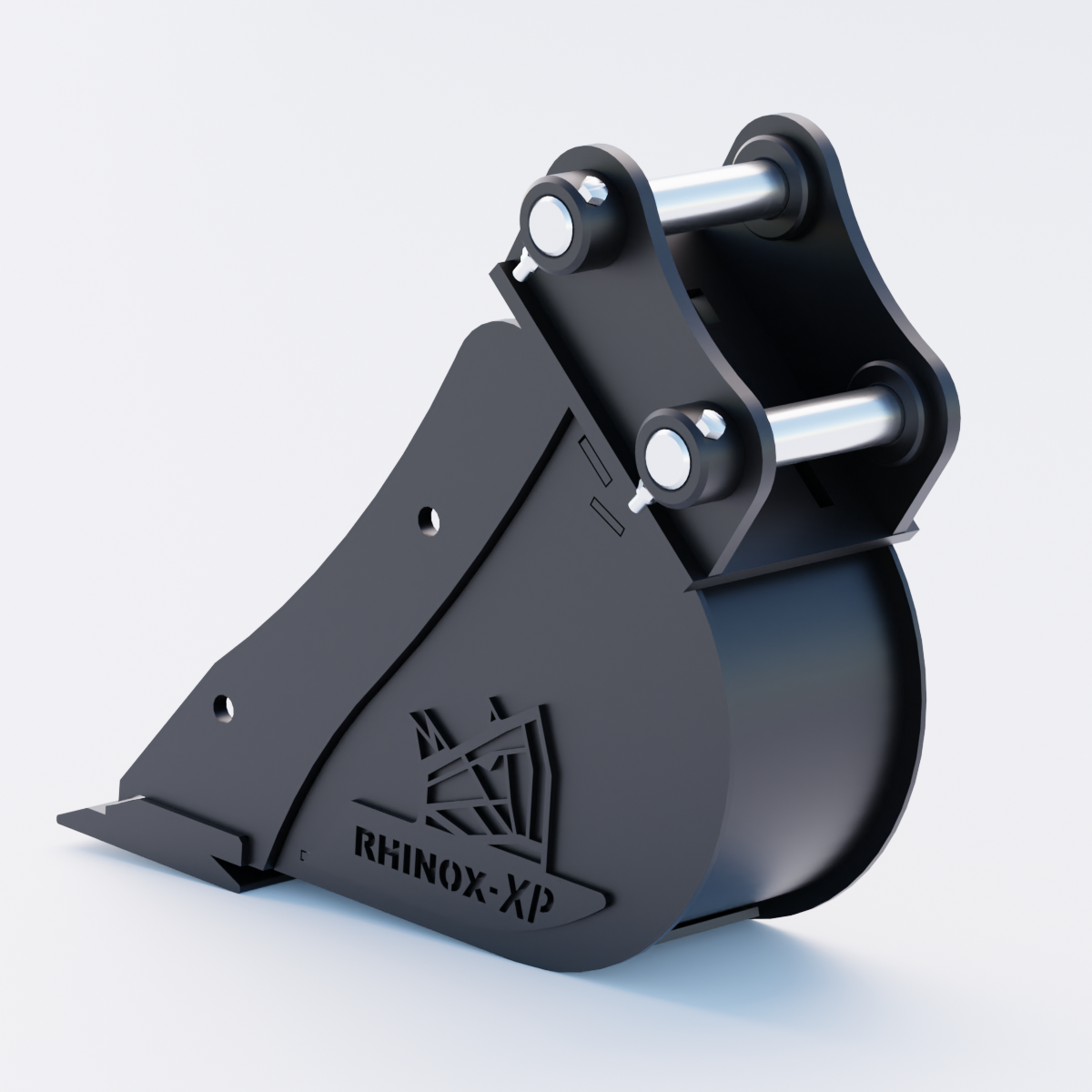 1QM Digging Bucket - 6" / 150mm - Bladed Bucket Back