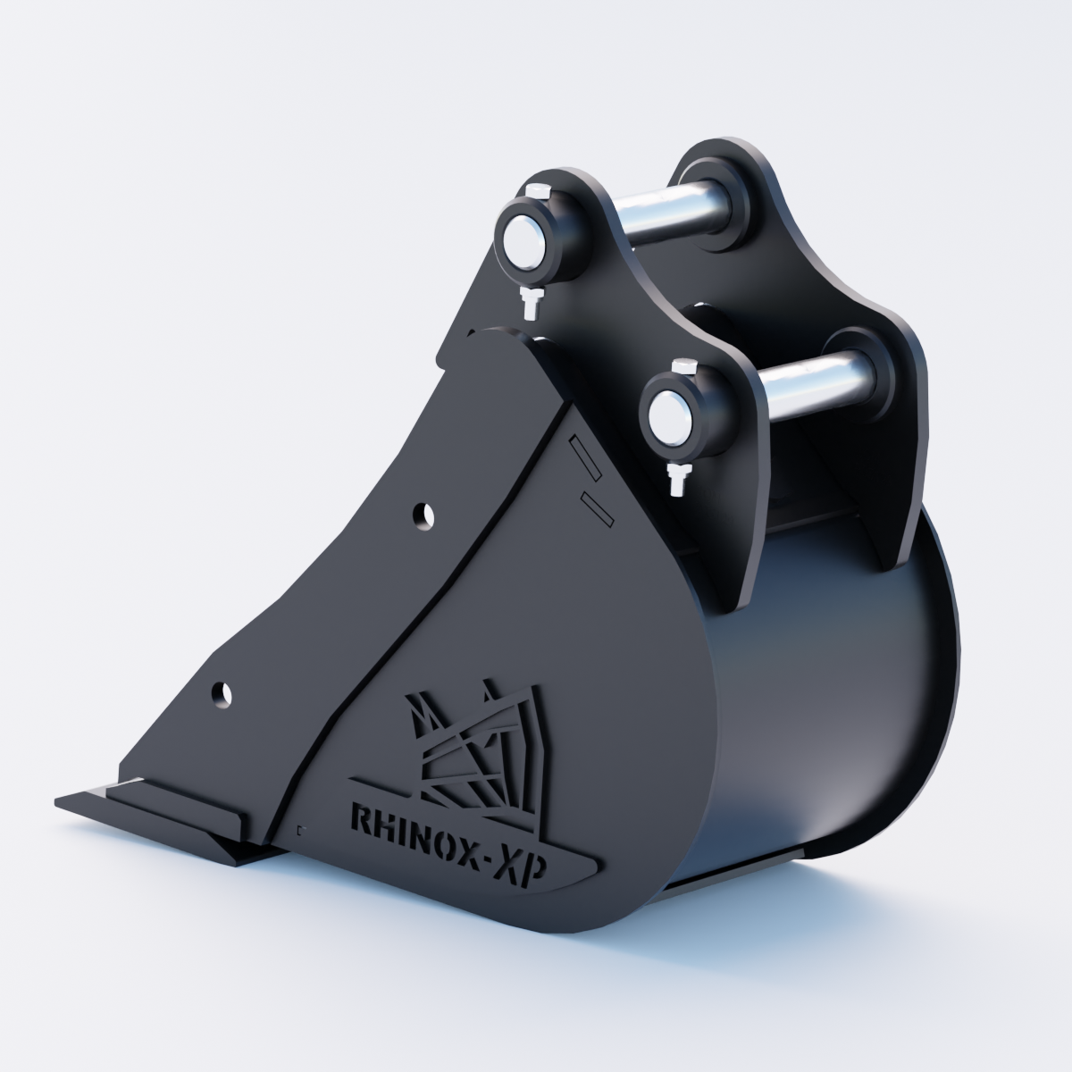 1QM Digging Bucket - 9" / 230mm - Bladed Bucket Back