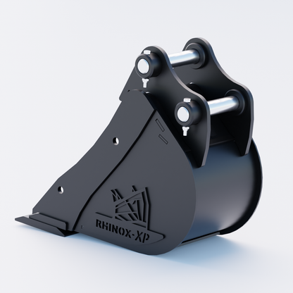 1QM Digging Bucket - 9" / 230mm - Bladed Bucket Back