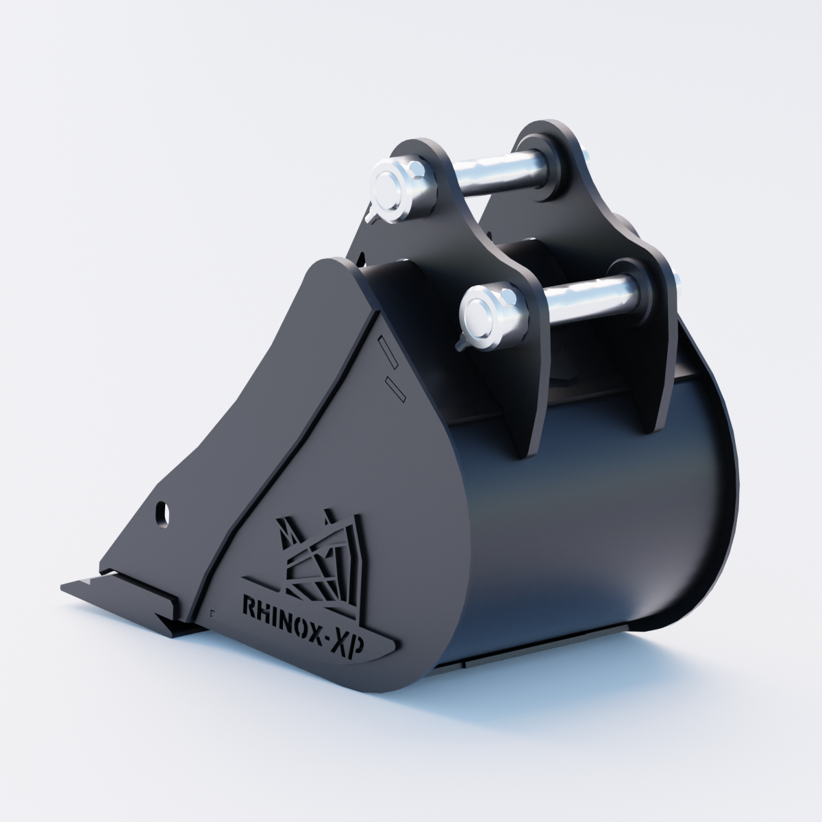 1QR Digging Bucket - 12" / 300mm - Bladed Bucket Back