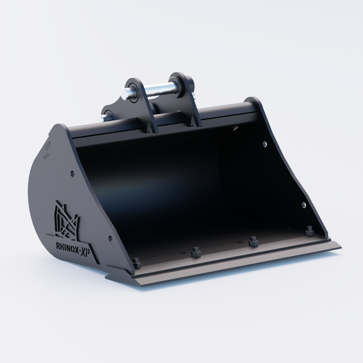 1QR Digging Bucket - 24" / 600mm - Bladed Bucket Front