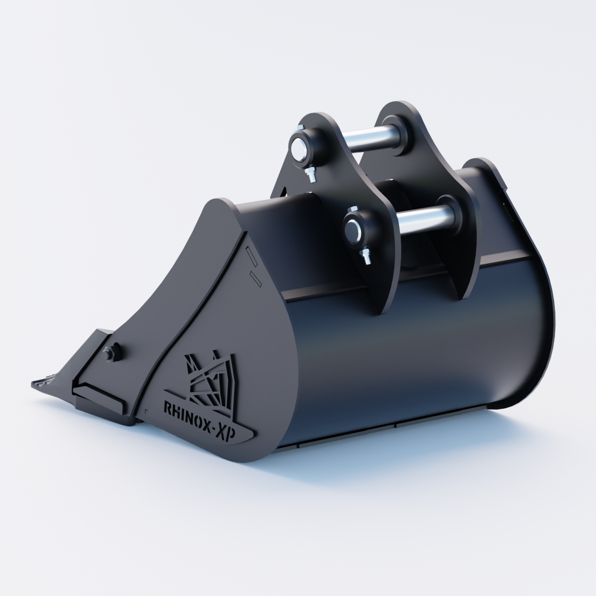 1QW Digging Bucket - 18" / 450mm - Toothed Bucket Back