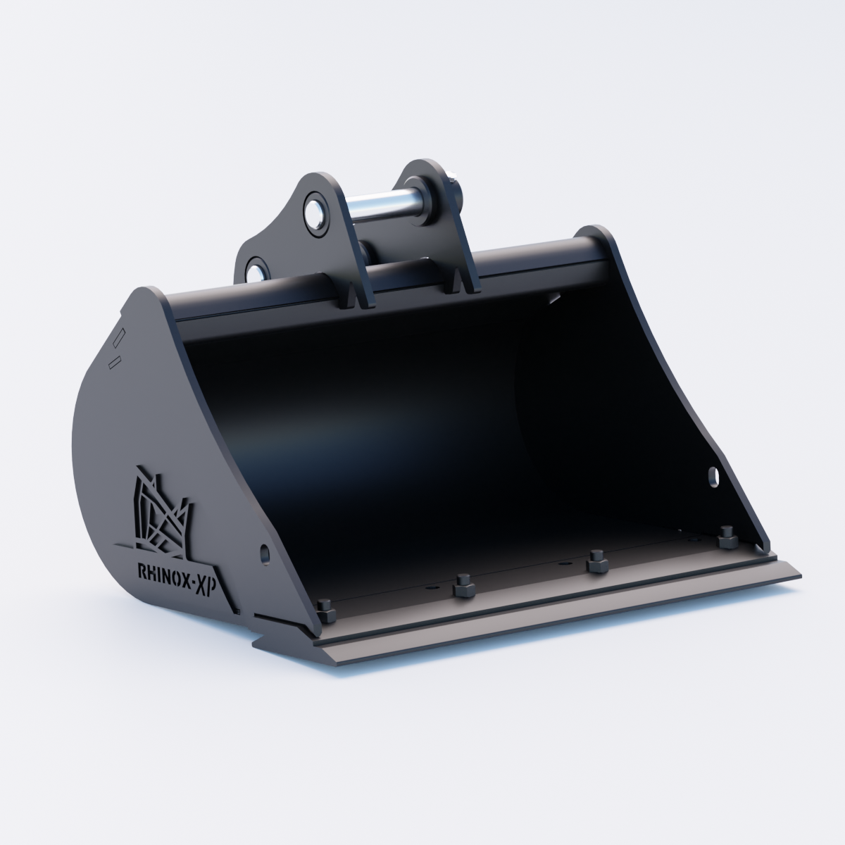 1QW Digging Bucket - 24" / 600mm - Bladed Bucket Front