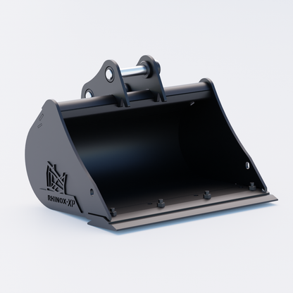 1QW Digging Bucket - 24" / 600mm - Bladed Bucket Front
