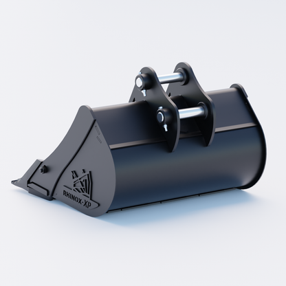 1QW Digging Bucket - 24" / 600mm - Toothed Bucket Back