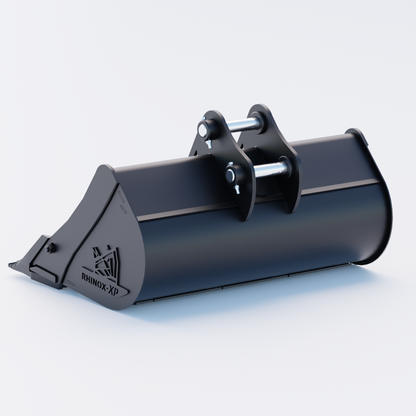 1QW Digging Bucket - 30" / 750mm - Toothed Bucket Back