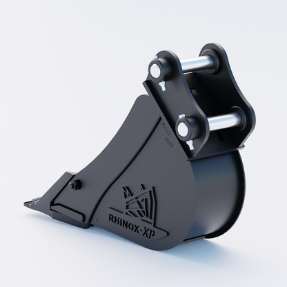 1QW Digging Bucket - 6" / 150mm - Toothed Bucket Back