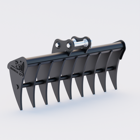 Hitachi EX15-2 Land Rake 36" / 900mm Front