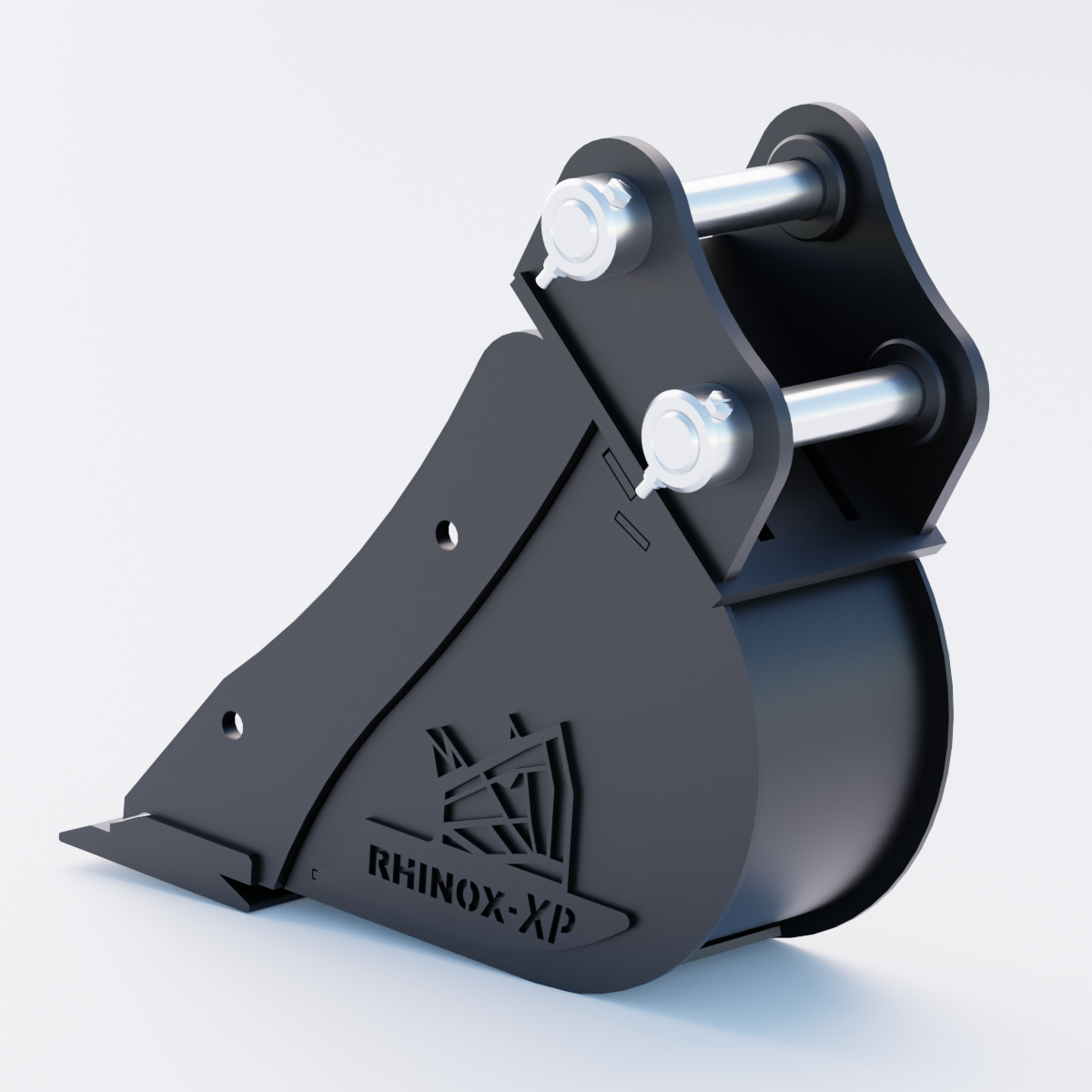 Hitachi ZX18 Digging Bucket - 6" / 150mm | Rhinox Group UK - Bladed Bucket Back