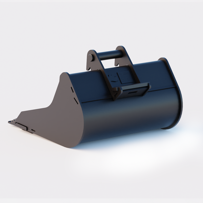 Rhinox Grave Digging Bucket To Suit Safelock SL10 Hitch -24" / 600mm