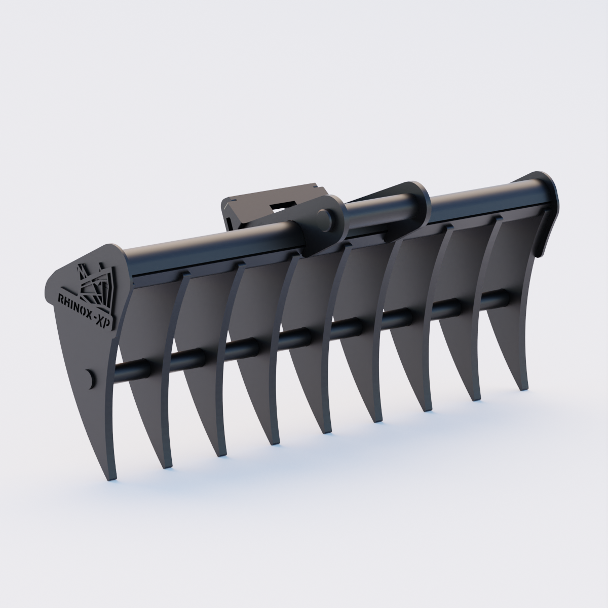 Rhinox Land Rake To Suit Safelock SL10 Hitch - 36" / 900mm Front