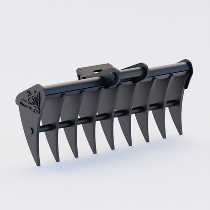 Rhinox Land Rake To Suit Safelock SL10 Hitch - 36" / 900mm Front