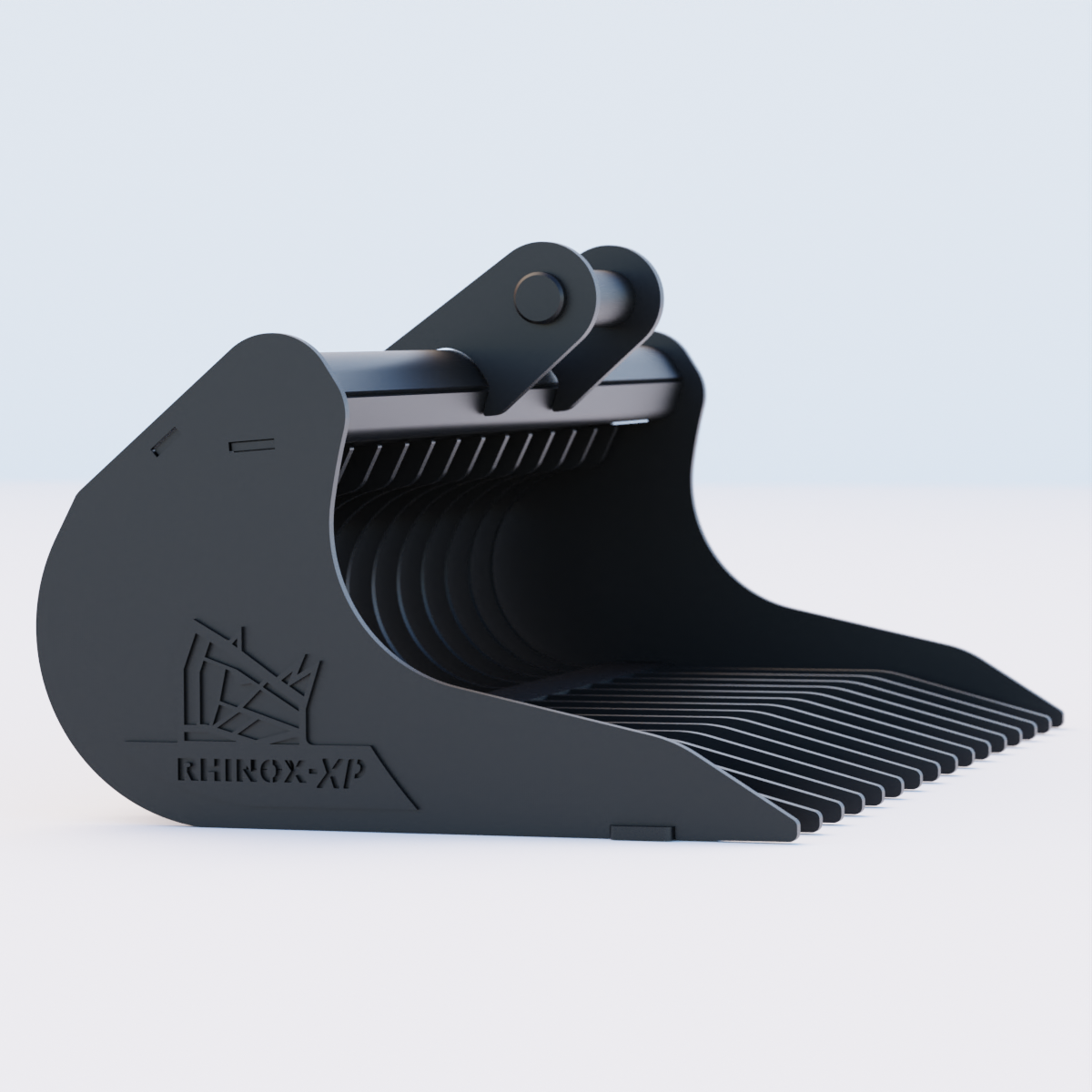 Rhinox Rake Riddle Bucket To Suit Safelock SL10 Hitch - 36" / 900mm Side