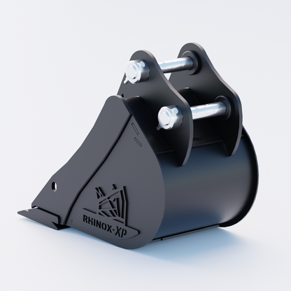 1V Digging Bucket - 12" / 300mm | Rhinox Group UK - Bladed Bucket Back