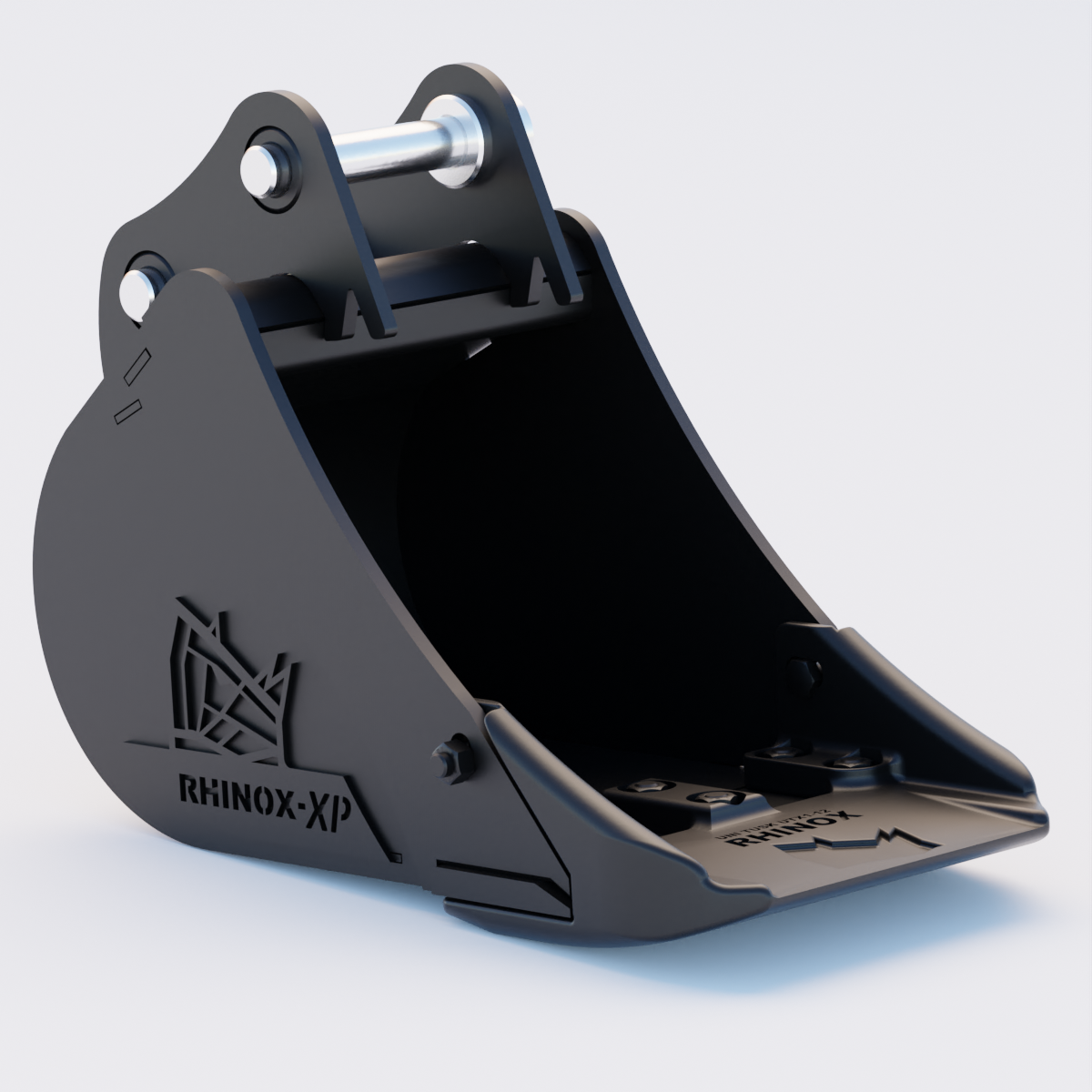 Hyundai R16-9 Utility Bucket with Unitusk Blade - 12" / 300mm Front