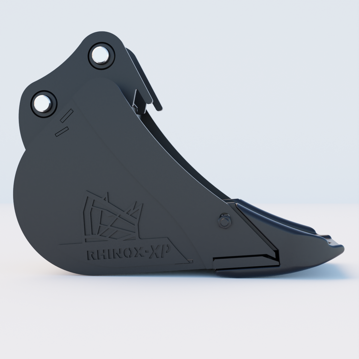 Hyundai R16-9 Utility Bucket with Unitusk Blade - 12" / 300mm Side