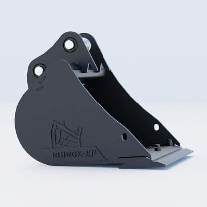 1V Digging Bucket - 18" / 450mm | Rhinox Group UK - Bladed Bucket Side