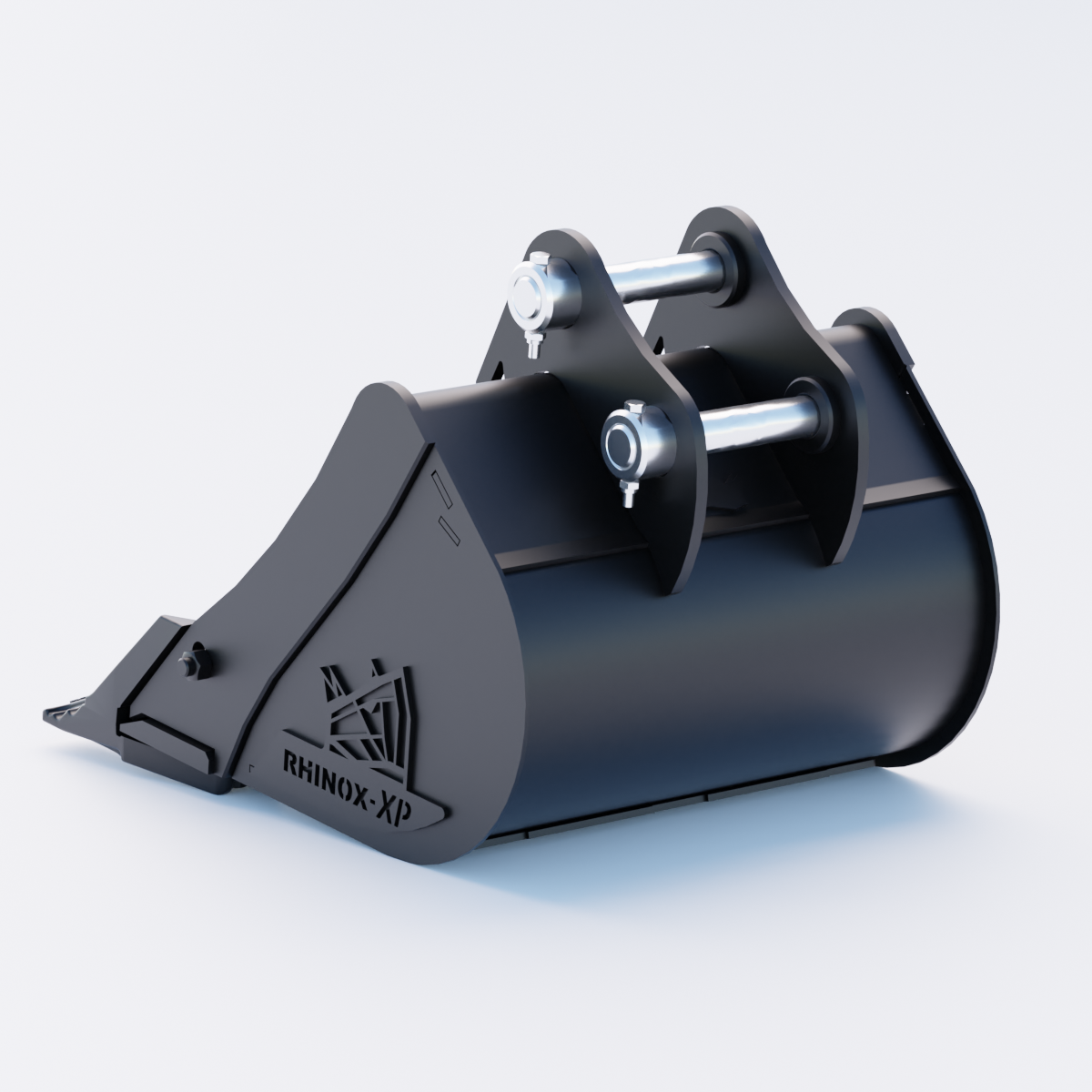 1V Digging Bucket - 18" / 450mm | Rhinox Group UK - Toothed Bucket Back