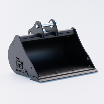 1V Digging Bucket - 24" / 600mm - Bladed Bucket Front