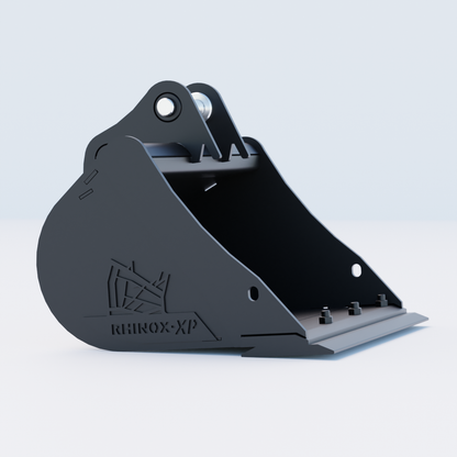 1V Digging Bucket - 24" / 600mm - Bladed Bucket Side