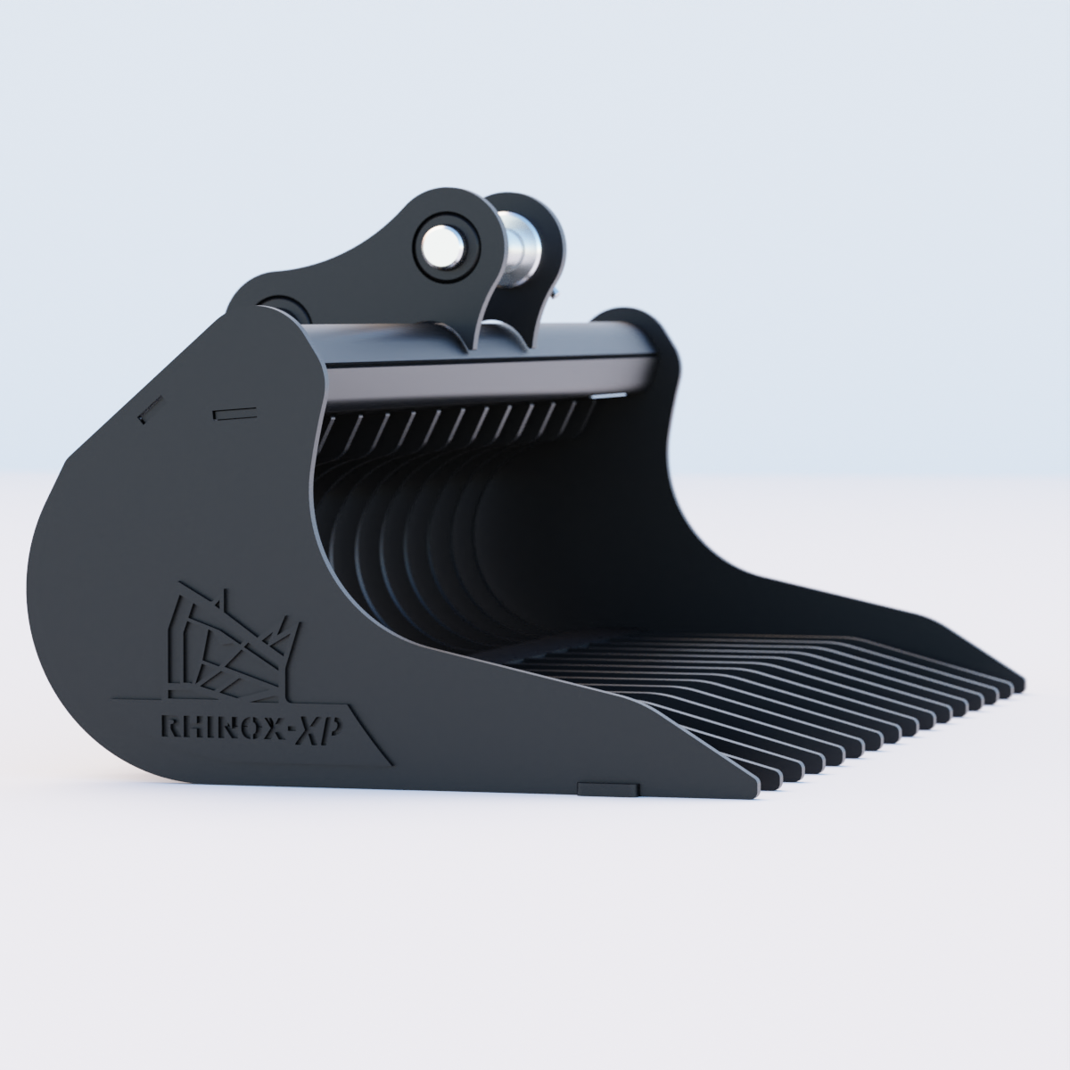 Hyundai R16-9 Rake Riddle Bucket - 36" / 900mm Side