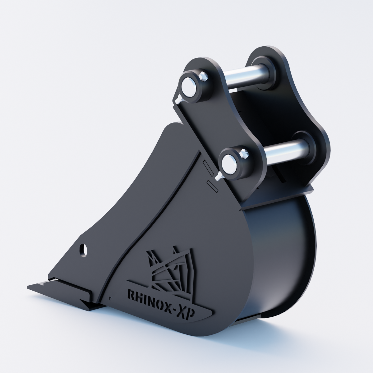 1V Digging Bucket - 6" / 150mm | Rhinox Group UK - Bladed Bucket Back