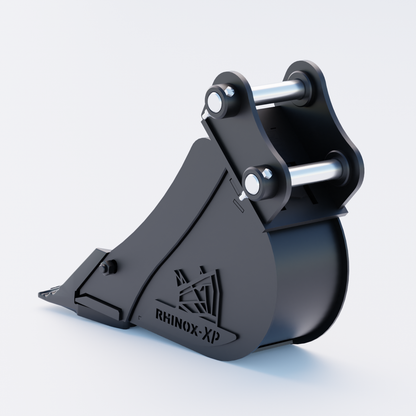 1V Digging Bucket - 6" / 150mm | Rhinox Group UK - Toothed Bucket Back