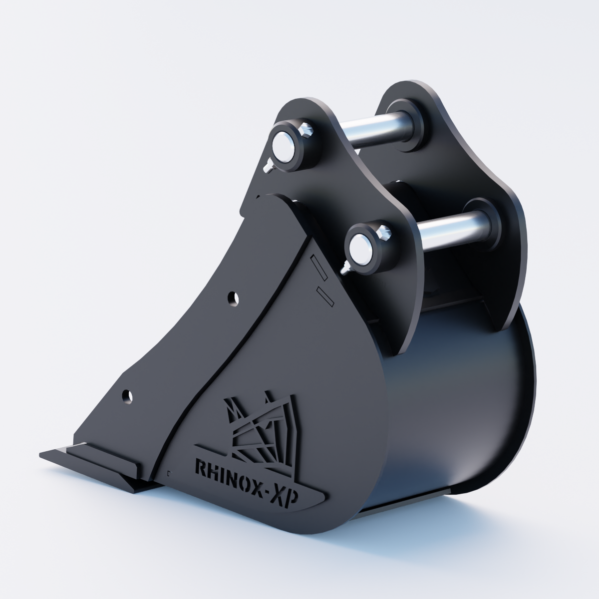 1V Digging Bucket - 9" / 230mm | Rhinox Group UK - Bladed Bucket Back