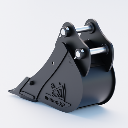 1V Digging Bucket - 9" / 230mm | Rhinox Group UK - Toothed Bucket Back