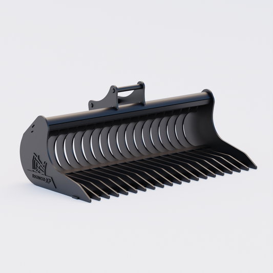 2A Rake Riddle Bucket - 48" / 1200mm Front