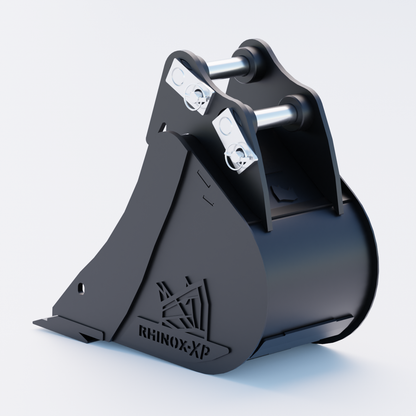 XMCG XE27E Digging Bucket - 12" / 300mm - Bladed Bucket Back