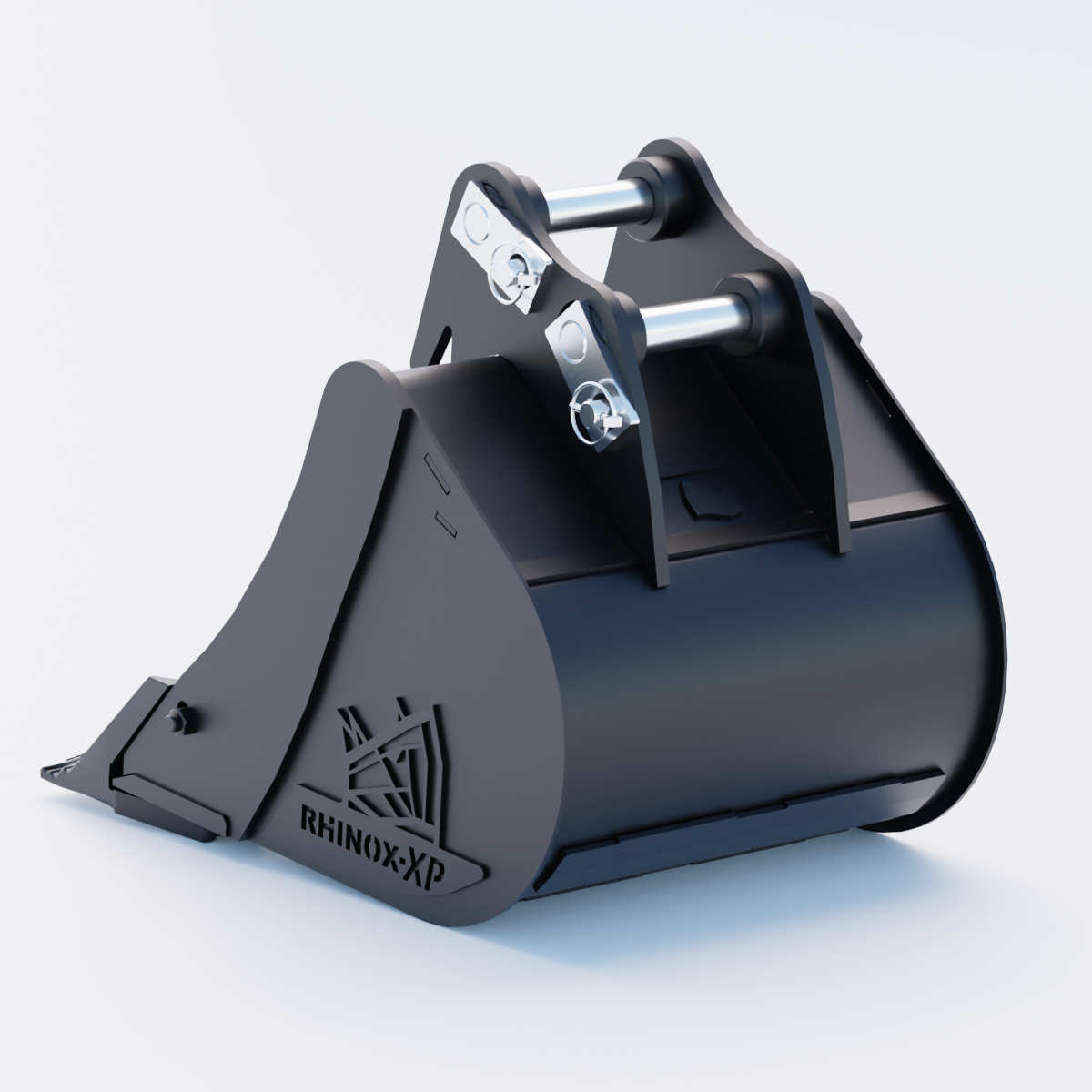 XCMG XE27E Digging Bucket - 18" / 450mm - Toothed Bucket Back