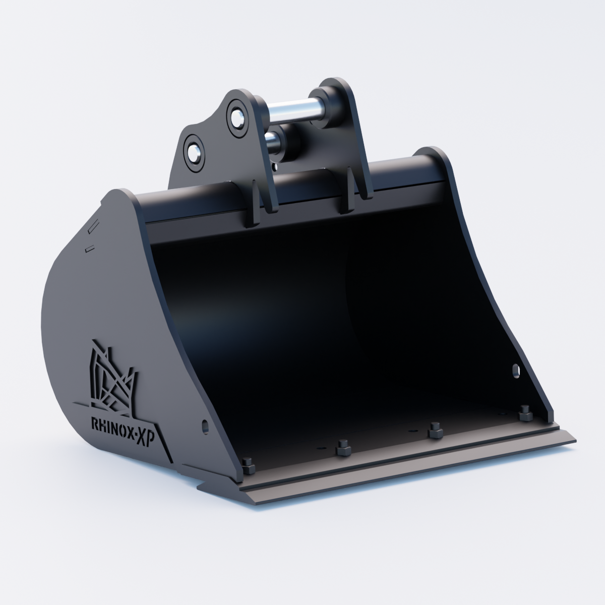 XMCG XE27E Digging Bucket - 24" / 600mm - Bladed Bucket Front