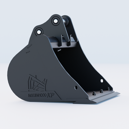 XMCG XE27E Digging Bucket - 24" / 600mm - Bladed Bucket Side