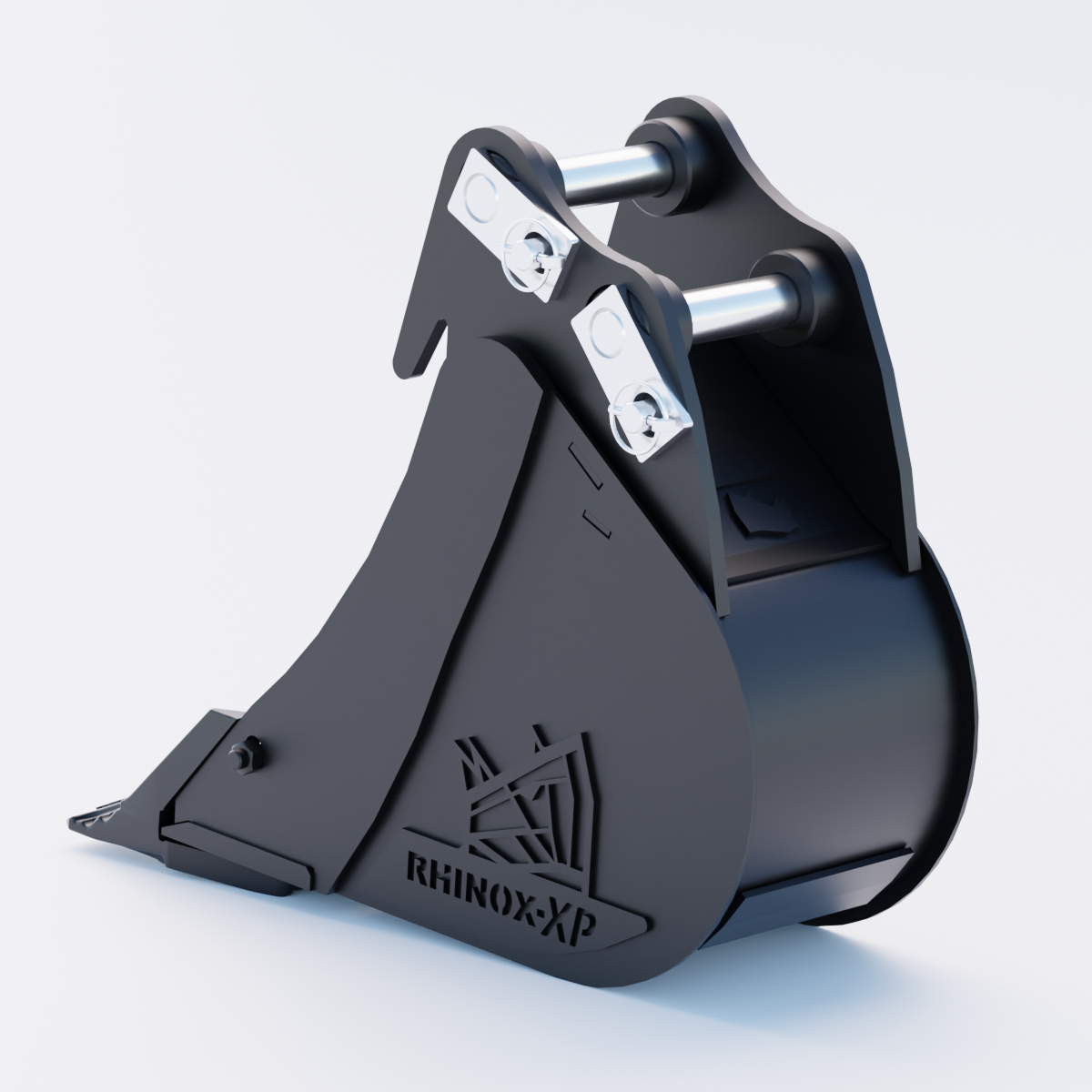 XMCG XE27E Digging Bucket - 9" / 230mm - Toothed Bucket Back