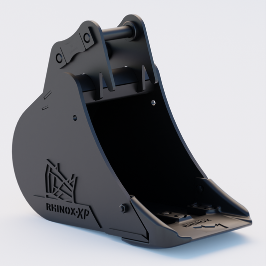 2D Utility Bucket with Unitusk Blade - 12" / 300mm Front