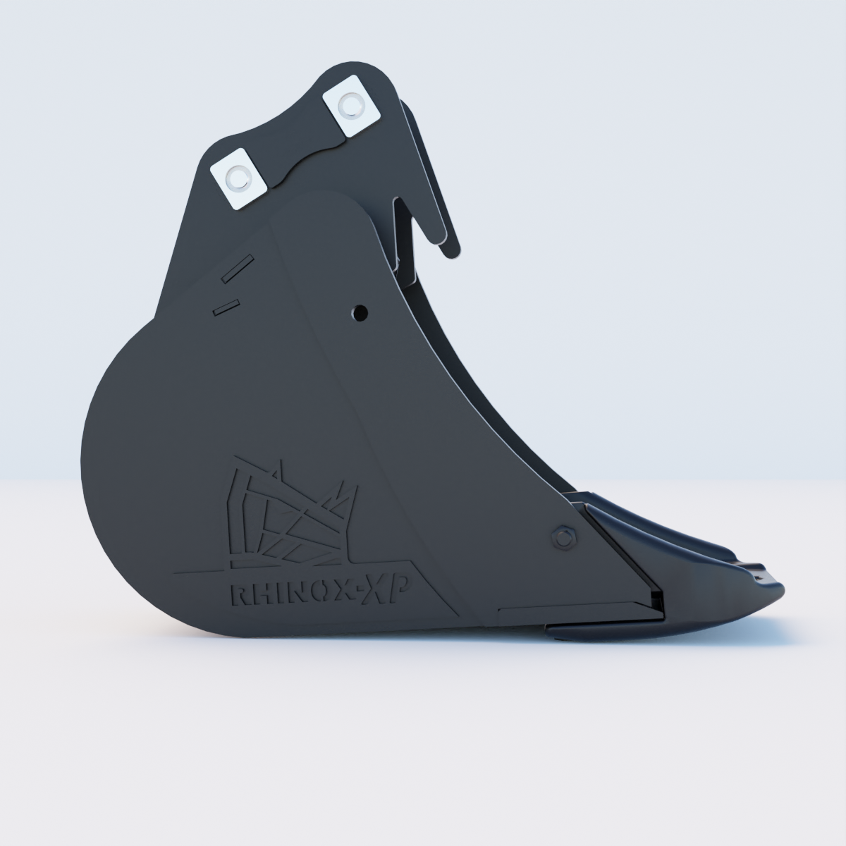 2D Utility Bucket with Unitusk Blade - 12" / 300mm Side