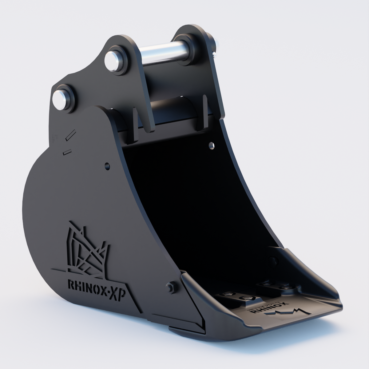 2F Utility Bucket with Unitusk Blade - 12" / 300mm Front