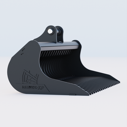 2F Rake Riddle Bucket - 48" / 1200mm Side