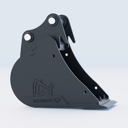 2G Digging Bucket - 12" / 300mm - Bladed Bucket Side