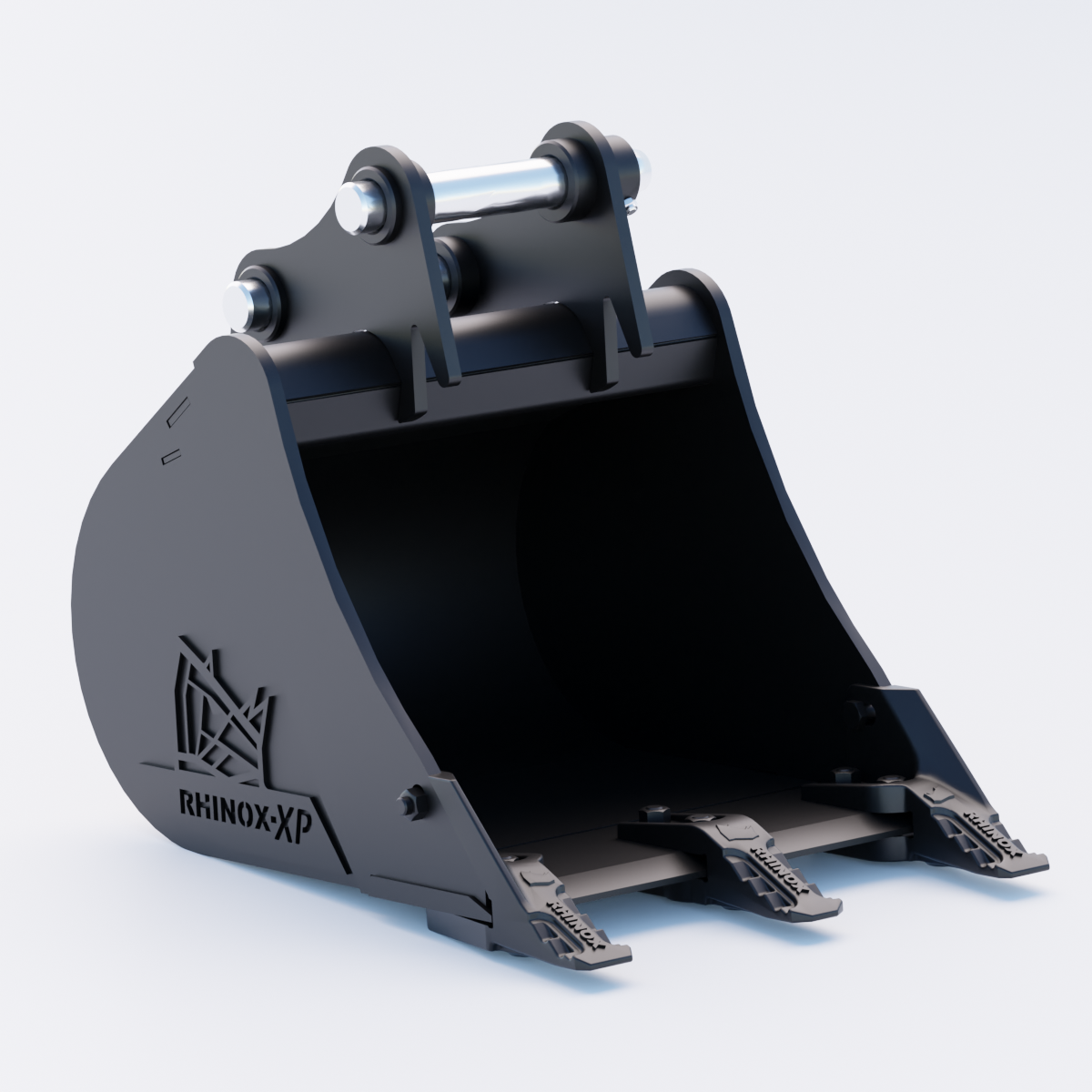 2G Digging Bucket - 18" / 450mm - Toothed Bucket Front